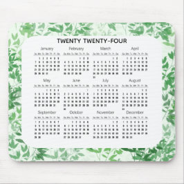 Alfombrilla De Ratón Leafy Design 2024 Mousepad