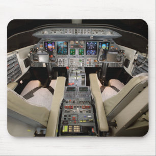 Alfombrilla De Ratón Lear Jet Cockpit