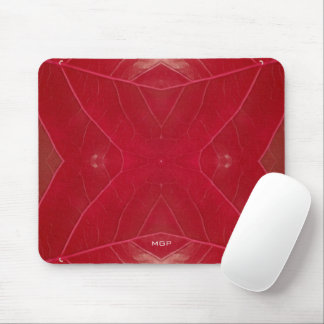 Alfombrilla De Ratón Leatherette Roja