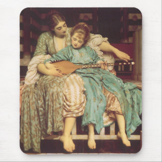 Alfombrilla De Ratón Lección de música de Lord Frederic Leighton