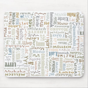 Alfombrilla De Ratón Leche