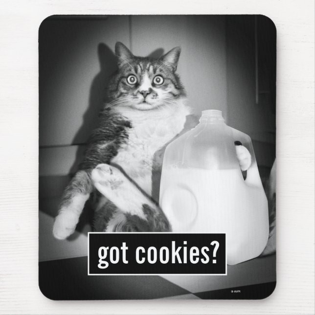 Alfombrilla De Ratón Leche de gato de jug (Frente)