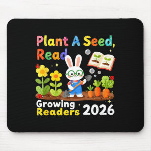 Alfombrilla De Ratón Lectura de Verano 2026 Planta Una Semilla Leer Cre
