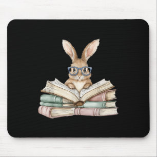 Alfombrilla De Ratón Lecturas interesantes de libros de conejito Gles d
