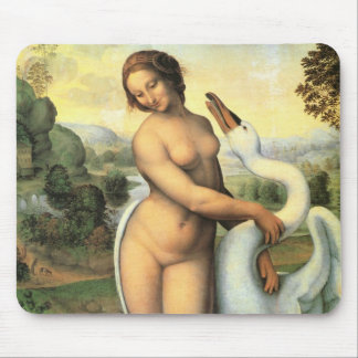 Alfombrilla De Ratón Leda y el cisne de Leonardo da Vinci