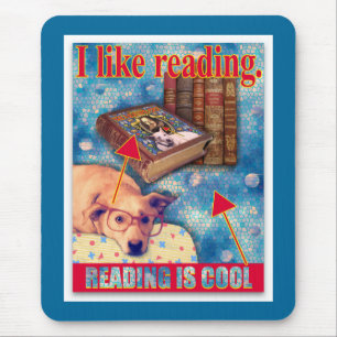 ALFOMBRILLA DE RATÓN LEER ES GUAY