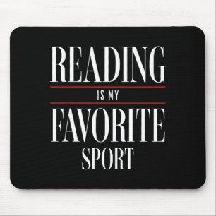 Alfombrilla De Ratón Leer es mi libro favorito Srt Amante de los libros