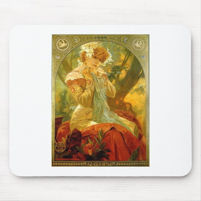 Alfombrilla De Ratón Lefevre Utile Poster 1904 (Frente)