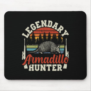 Alfombrilla De Ratón Legendario regalo de caza de armadillo