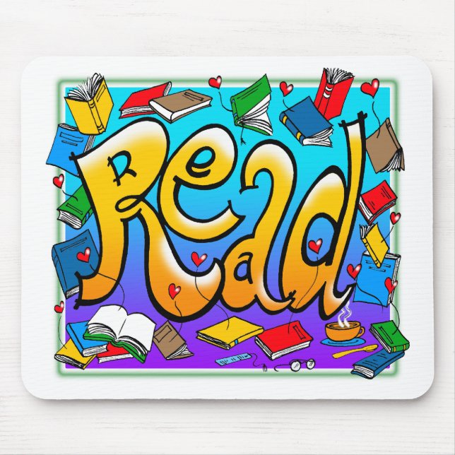 Alfombrilla De Ratón Leído siempre (Frente)