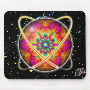 Alfombrilla De Ratón Lektron Orbz Kaleid Mouse Pad