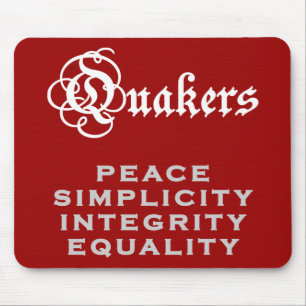 Alfombrilla De Ratón Lema del Quaker