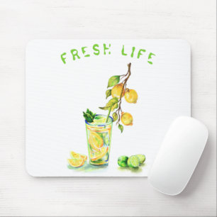 Alfombrilla De Ratón Lemon Drink Mouse Pad
