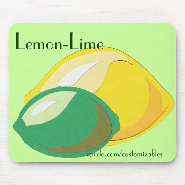 Alfombrilla De Ratón Lemon-Lime Mousepad (Frente)