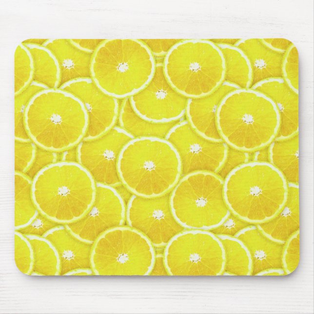 Alfombrilla De Ratón Lemon Slices (Frente)