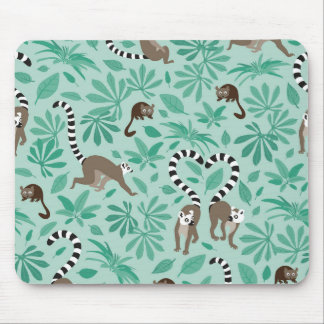 Alfombrilla De Ratón Lemur love mint leaves