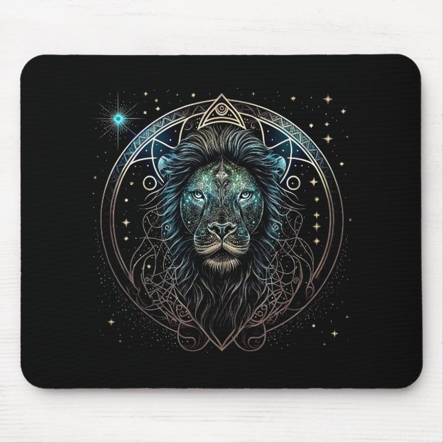 Alfombrilla De Ratón Leo el León (Frente)