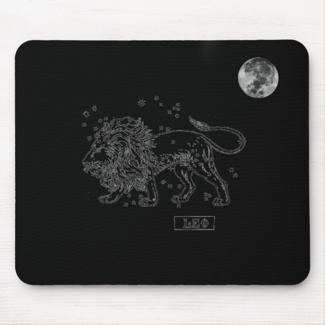 Alfombrilla De Ratón Leo Mouse Pad (Frente)