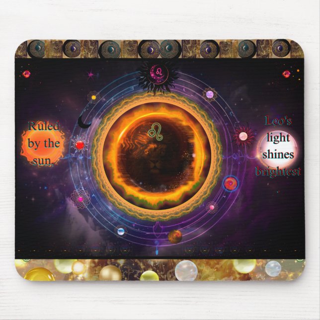 Alfombrilla De Ratón Leo mousepad (Frente)