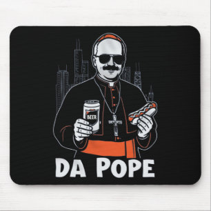 Alfombrilla De Ratón Leo Xiv da Pope de Chicago