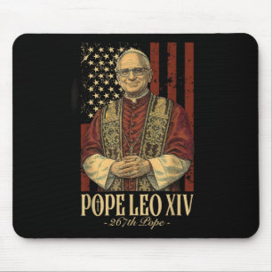 Alfombrilla De Ratón Leo Y Estados Unidos El Papa Leo Xiv
