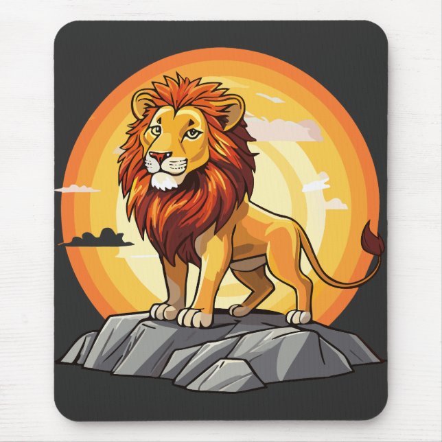 Alfombrilla De Ratón León (Frente)