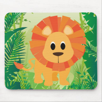 Alfombrilla De Ratón León Cute