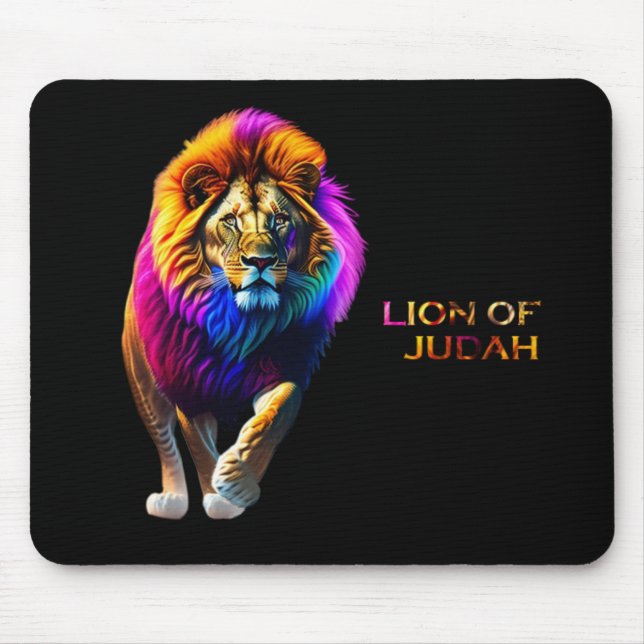 Alfombrilla De Ratón León de Judá (Frente)