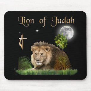 Alfombrilla De Ratón León de la camiseta de judah y más