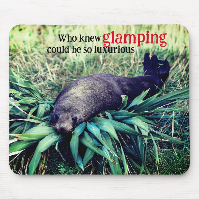 Alfombrilla De Ratón León de mar que atrapa (Frente)