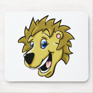 Alfombrilla De Ratón León del dibujo animado