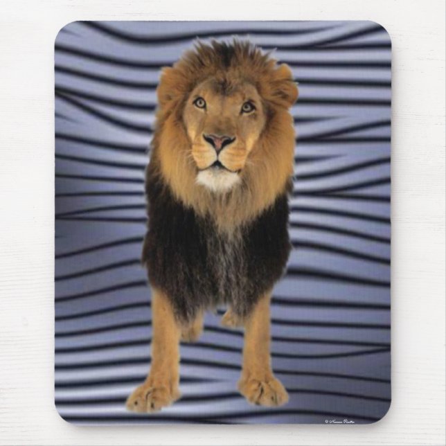 Alfombrilla De Ratón Leon King Mousepad (Frente)