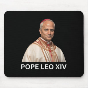 Alfombrilla De Ratón León Xiv, Dios bendiga al Papa León Xiv Tee