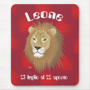 Alfombrilla De Ratón Leone 23 luglio al 22 Tappetini por ratón