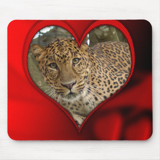Alfombrilla De Ratón leopard-00124-85x85 (Frente)