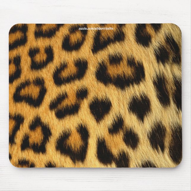 Alfombrilla De Ratón Leopard Fur African Wildlife Series (Frente)