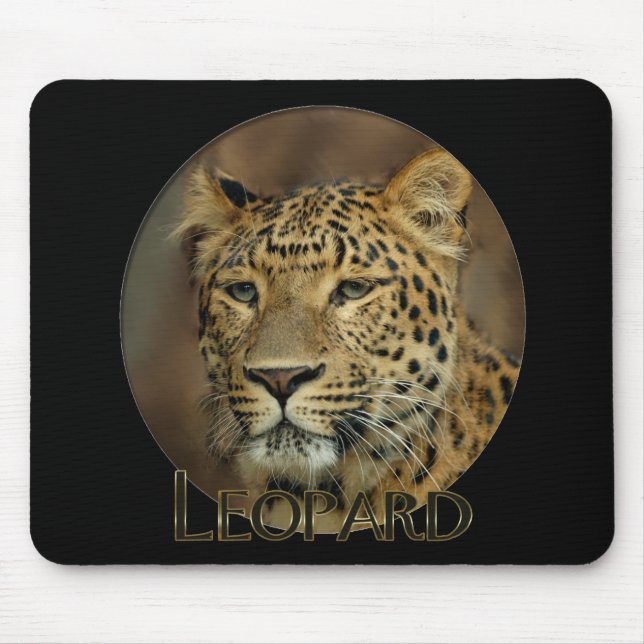 Alfombrilla De Ratón Leopard Lovers Art (Frente)