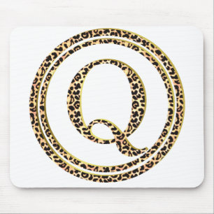 Alfombrilla De Ratón Leopard Q