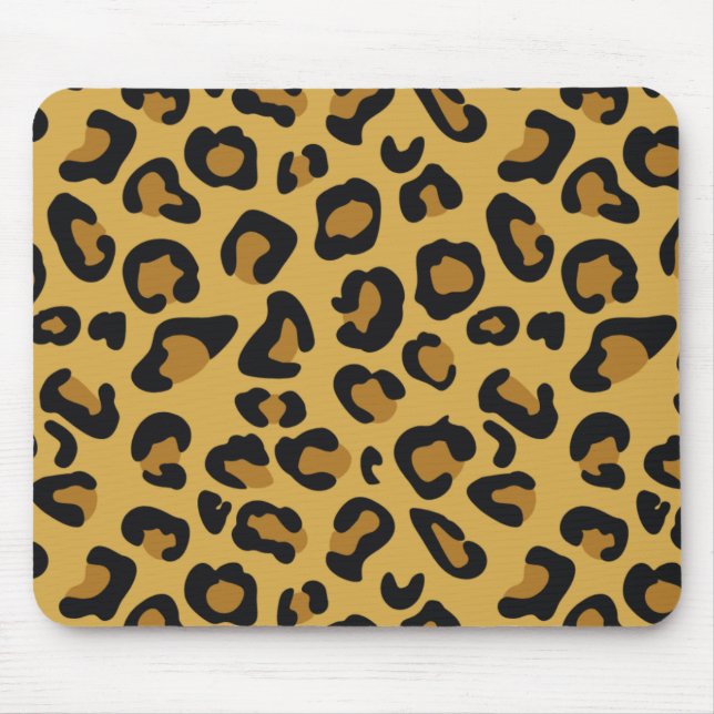 Alfombrilla De Ratón Leopardo (Frente)