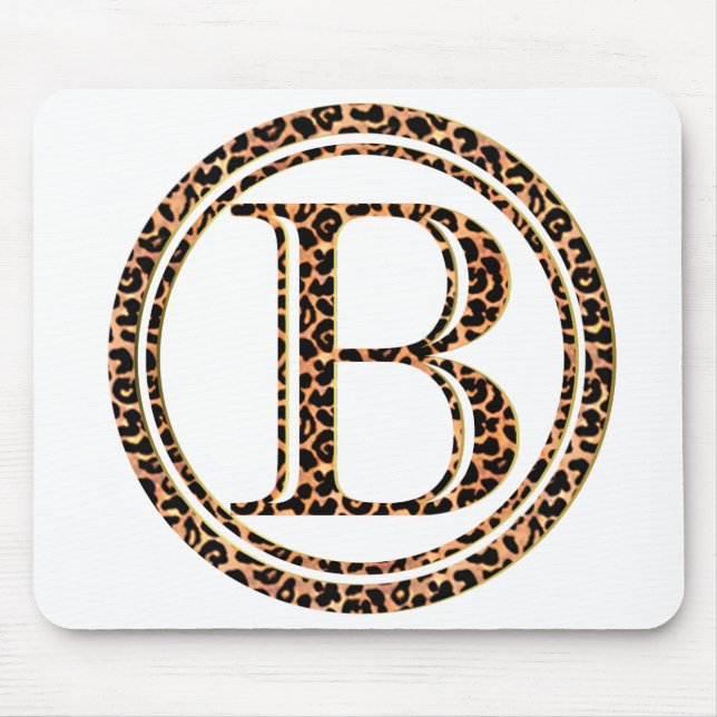 Alfombrilla De Ratón leopardo B (Frente)