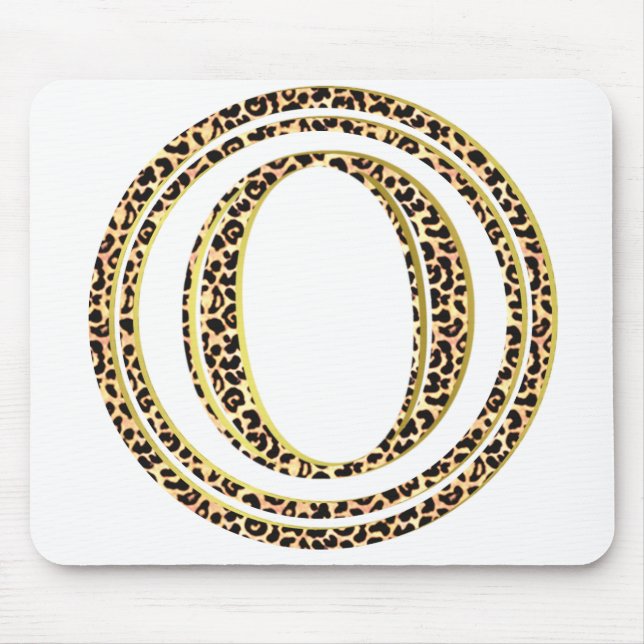 Alfombrilla De Ratón Leopardo O (Frente)