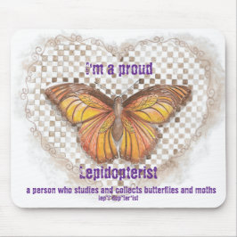 Alfombrilla De Ratón Lepidopterólogo