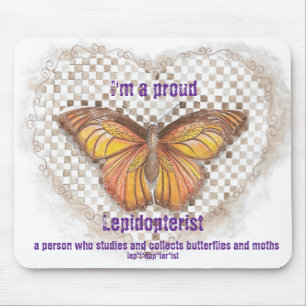 Alfombrilla De Ratón Lepidopterólogo