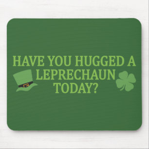 Alfombrilla De Ratón Leprechaun Hug mousepad