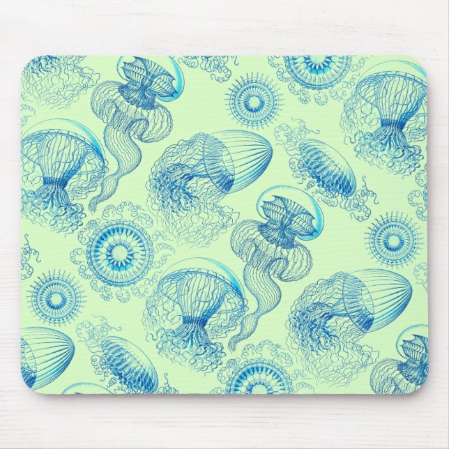 Alfombrilla De Ratón Leptomedusae de Haeckel (Frente)