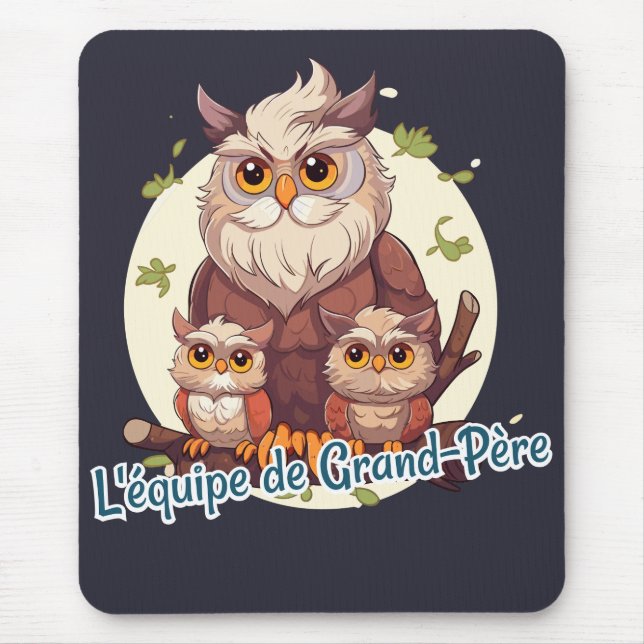 Alfombrilla De Ratón L'équipe de Grand-Père (Frente)