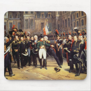 Alfombrilla De Ratón Les Adieux de Fontainebleau, el 20 de abril de