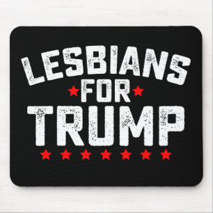 Alfombrilla De Ratón Lesbianas Por Trump Elección Presidencial LGBTQ
