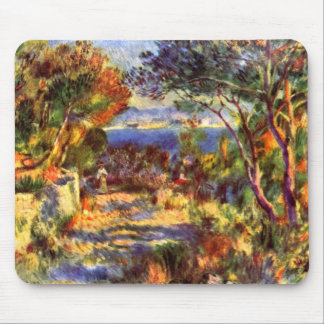 Alfombrilla De Ratón L'Estaque de Pierre Renoir, Impresionismo Vintage