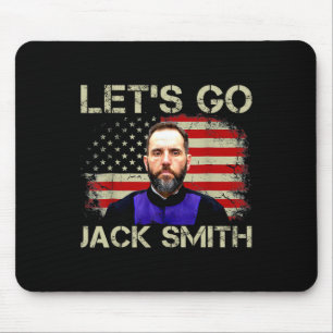 Alfombrilla De Ratón Let39's Go Jack Smith American Flag Summer